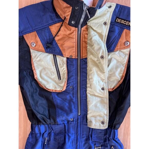 Vintage 1990s Descente Ski Suit - Size L - Picture 7 of 10